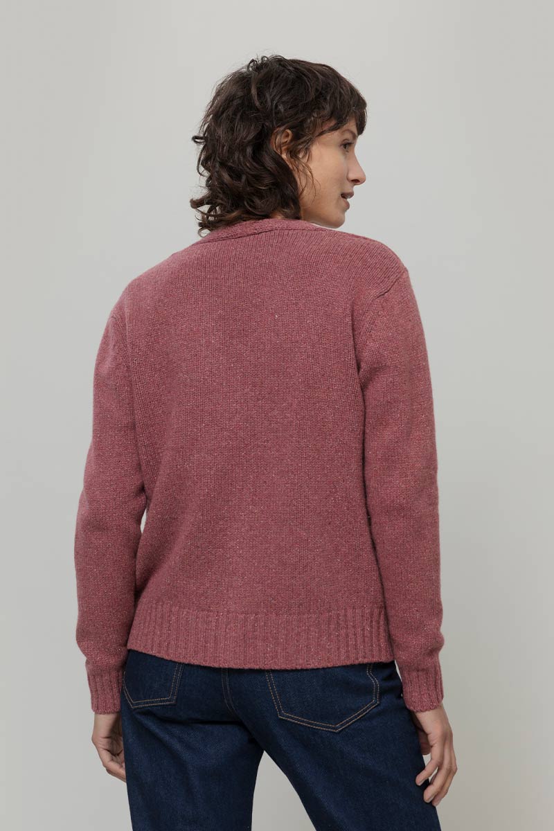 Cardigan Donna Cashmere Donegal Denise - Rifò Lab Moda circolare made in Italy