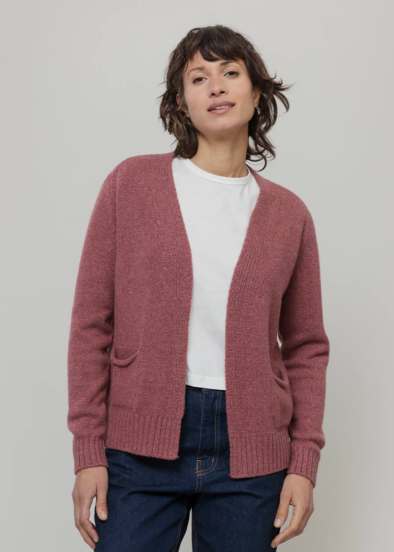 Cardigan Donna Cashmere Donegal Denise - Rifò Lab Moda circolare made in Italy