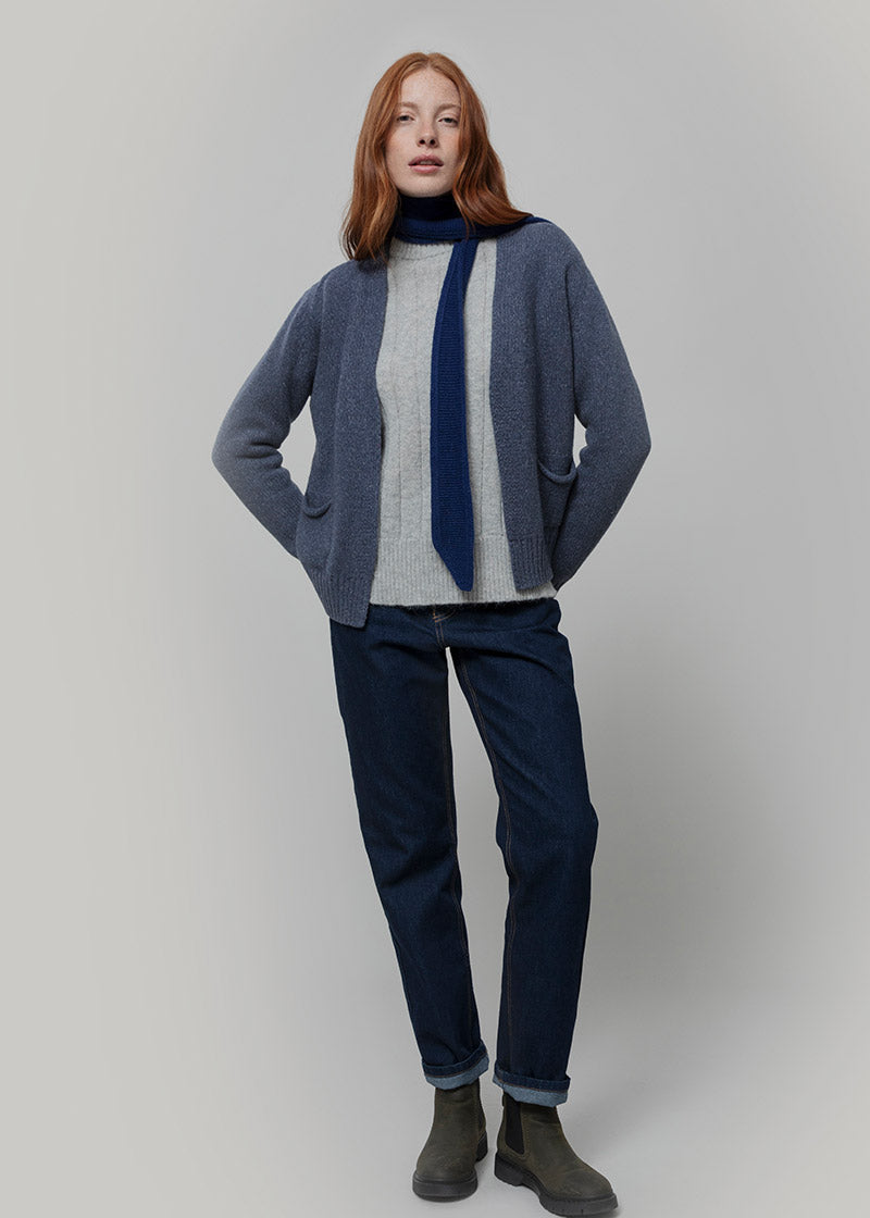 Cardigan Donna Cashmere Donegal Denise - Rifò Lab Moda circolare made in Italy