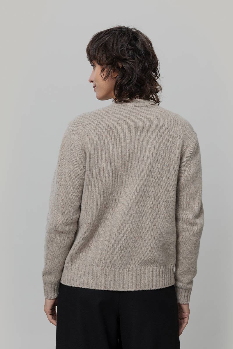 Cardigan Donna Cashmere Donegal Denise - Rifò Lab Moda circolare made in Italy