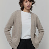 Cardigan Donna Cashmere Donegal Denise - Rifò Lab Moda circolare made in Italy