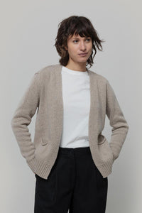 Cardigan Donna Cashmere Donegal Denise - Rifò Lab Moda circolare made in Italy