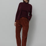 Cardigan con Bottoni Donna Lana Extrafine Sonia  - Rifò Lab Moda circolare made in Italy