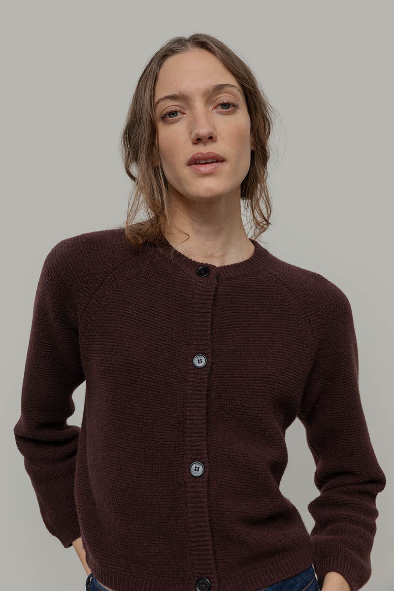 Cardigan Donna Cashmere Mafalda - Rifò Lab Moda circolare made in Italy