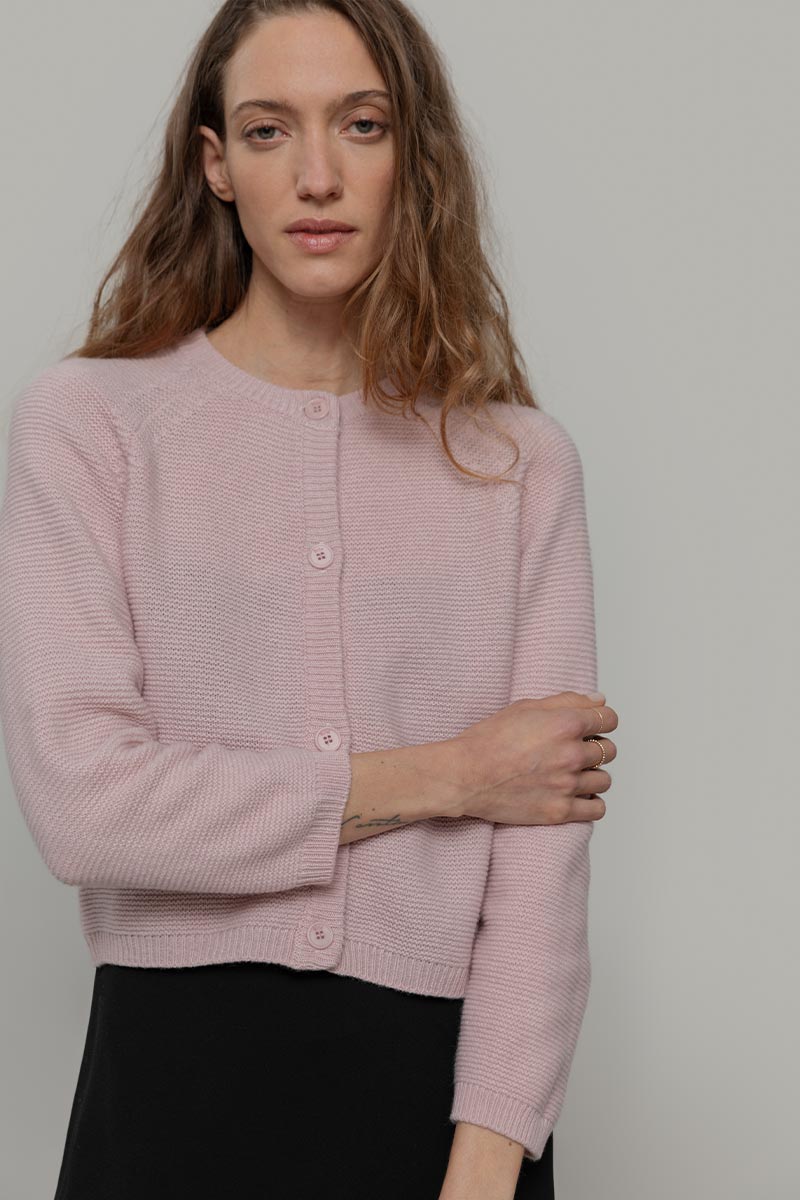 Cardigan Donna Cashmere Mafalda - Rifò Lab Moda circolare made in Italy