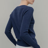 Cardigan Donna Seta Rigenerata Realma - Rifò Moda circolare made in Italy