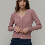 Cardigan Donna Seta Rigenerata Realma