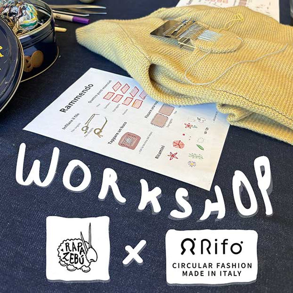 Workshop di rammendo creativo con @Rapazebu