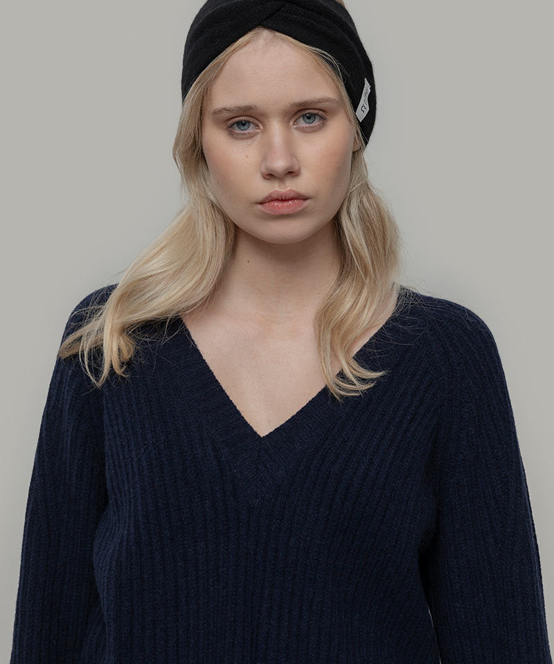 Fascia Invernale Donna Cashmere Rigenerato Nadia - Rifò Lab Moda circolare made in Italy