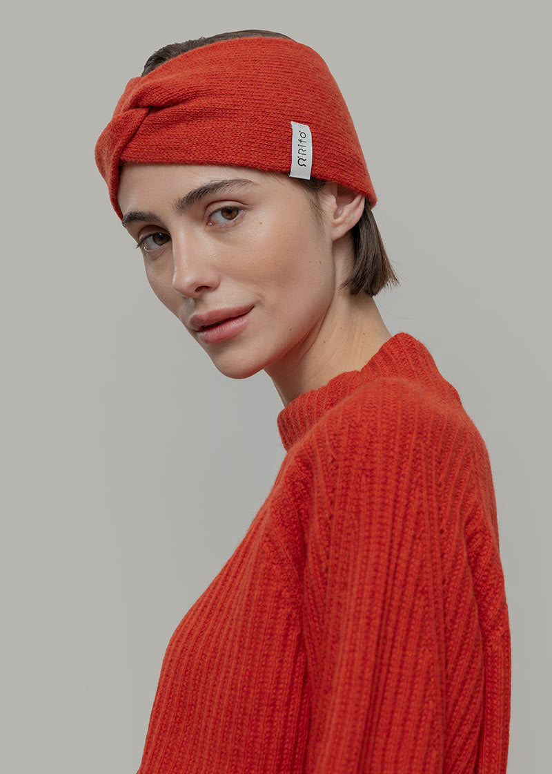 Fascia Invernale Donna Cashmere Rigenerato Nadia - Rifò Lab Moda circolare made in Italy