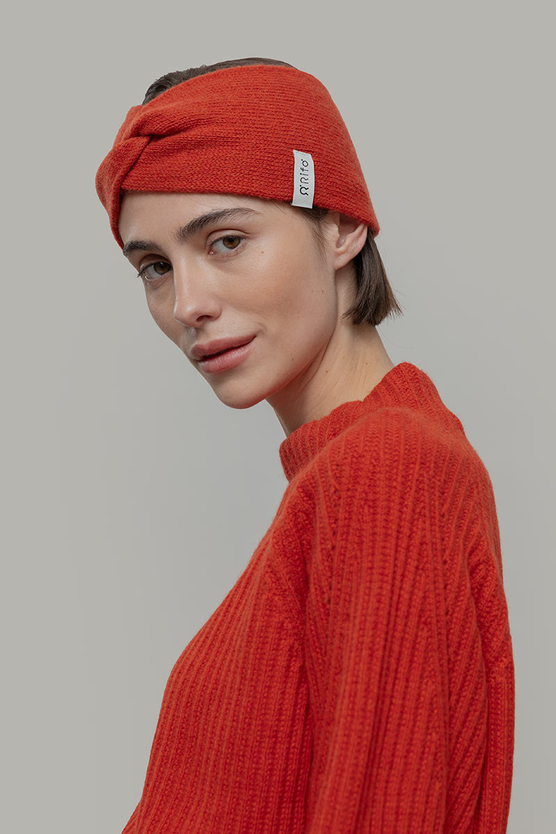 Fascia Invernale Donna Cashmere Rigenerato Nadia - Rifò Lab Moda circolare made in Italy