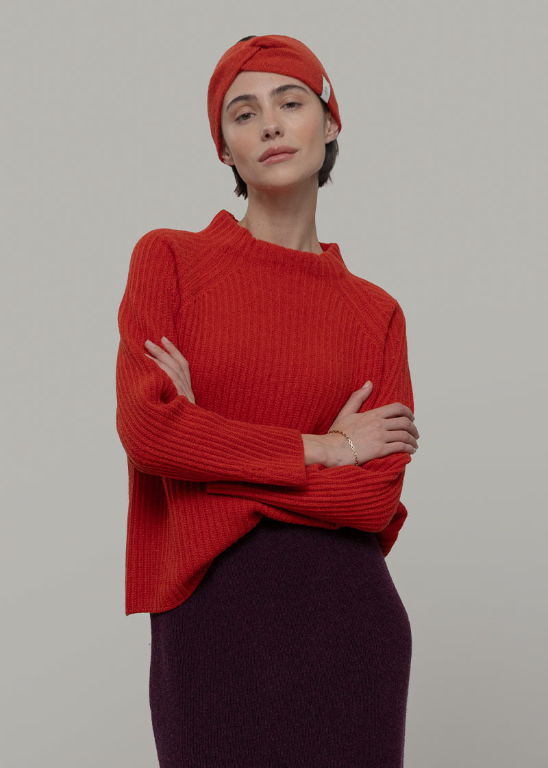 Fascia Invernale Donna Cashmere Rigenerato Nadia - Rifò Lab Moda circolare made in Italy