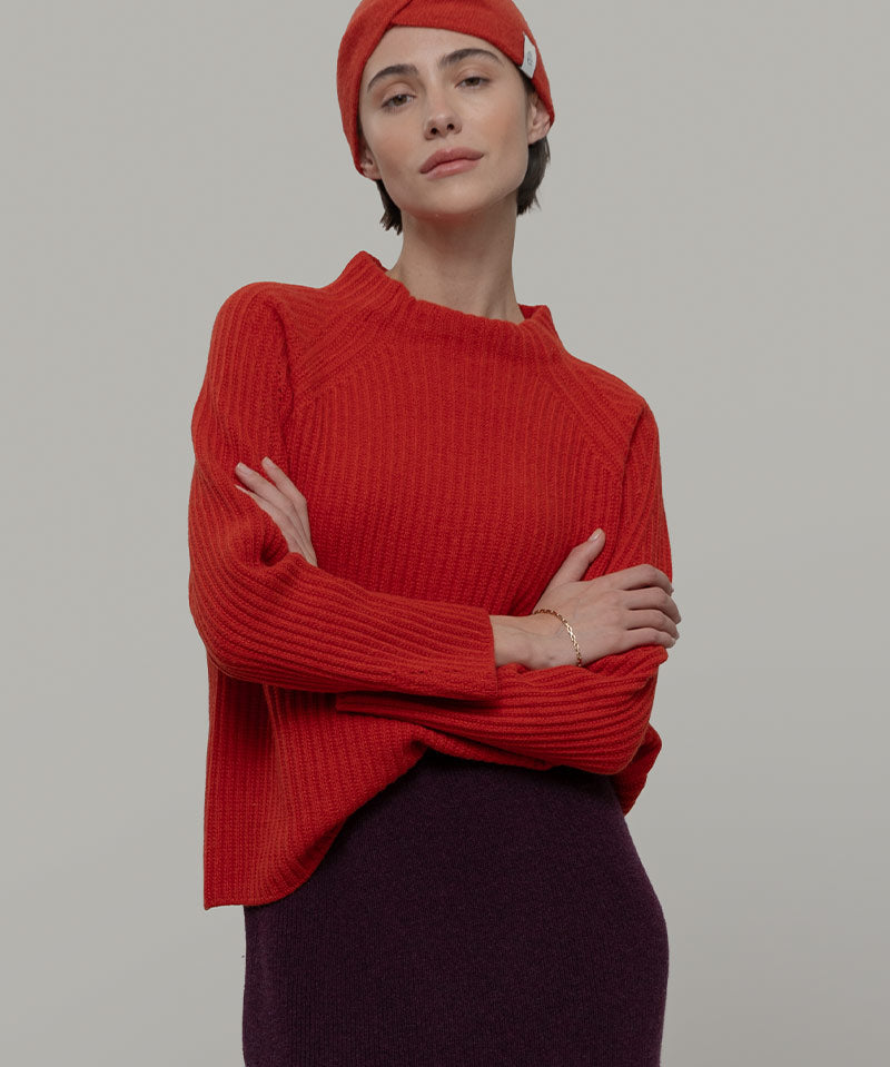 Fascia Invernale Donna Cashmere Rigenerato Nadia - Rifò Lab Moda circolare made in Italy