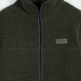 Giacca Pile Uomo Lana Rigenerata Uomo Verde - Rifò Lab Moda circolare made in Italy 