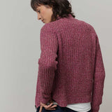 Cardigan Zip Donna Lana Rigenerata Ornella - Rifò Lab Moda circolare made in Italy