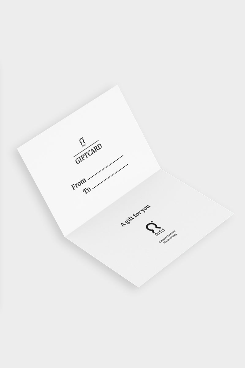 GIFT-CARD-buono regalo-regali-sostenibili---Rifo-Lab-Moda-circolare-made-in-Italy
