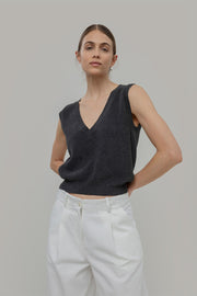 Gilet Cotone Donna Elodie - Rifò Lab Moda circolare made in Italy