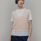 Gilet Cotone Donna Elodie - Rifò Lab Moda circolare made in Italy