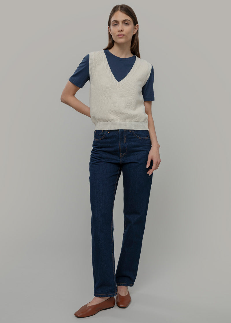 Gilet Cotone Donna Elodie - Rifò Lab Moda circolare made in Italy