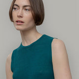 Canotta in Maglia Donna Lino Riciclato Alma - Rifò Lab Moda circolare made in Italy