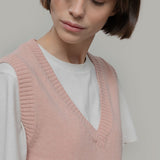 Gilet Donna Scollo V Lana Melania - Rifò Lab Moda circolare made in Italy