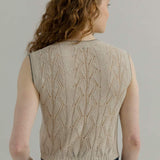 Gilet in Maglia Smanicato Donna Cotone Vania - Rifò