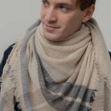 Kefiah Pashmina Donna Uomo Cashmere Rigenerato Clori - Rifò Lab Moda circolare made in Italy