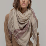 Kefiah Pashmina Donna Uomo Cashmere Rigenerato Clori - Rifò Lab Moda circolare made in Italy