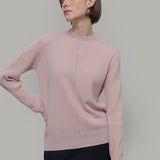 Maglia Collo Lupetto Donna Cashmere Rigenerato Barbara- Rifò Lab Moda circolare made in Italy 
