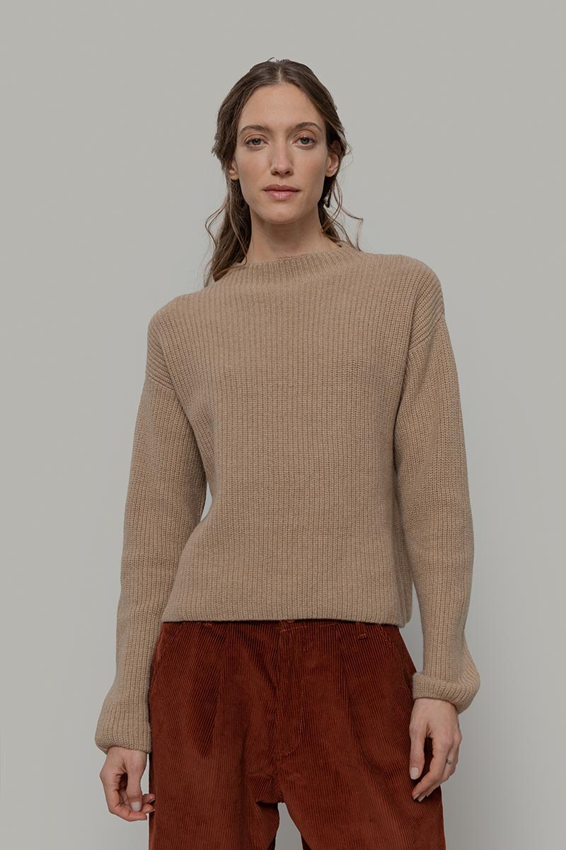 Maglia Donna Cashmere Rigenerato Melissa - Rifò Lab Moda circolare made in Italy