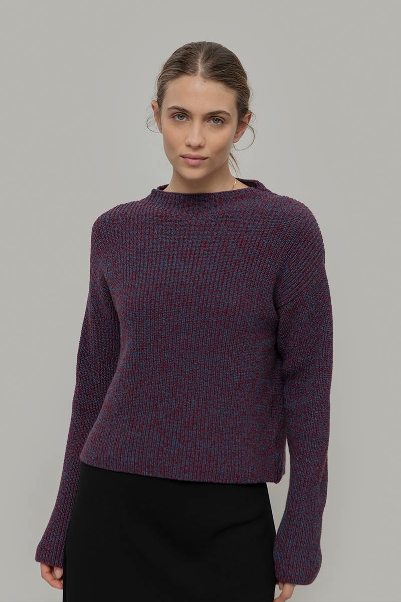 Maglia Donna Cashmere Rigenerato Melissa - Rifò Lab Moda circolare made in Italy