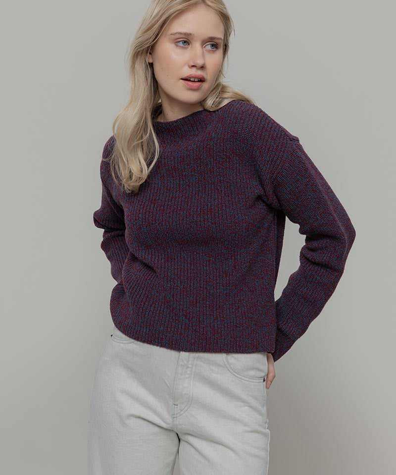 Maglia Donna Cashmere Rigenerato Melissa - Rifò Lab Moda circolare made in Italy