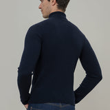 Maglione Collo Alto Cashmere Leggero Uomo - Rifò Lab Moda circolare made in Italy 