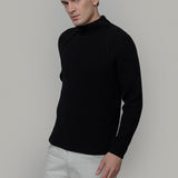 Maglione Collo Alto Unisex Lana Rigenerata Corrado - Rifò Lab Moda circolare made in Italy