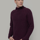 Maglione Collo Alto Unisex Lana Rigenerata Corrado - Rifò Lab Moda circolare made in Italy