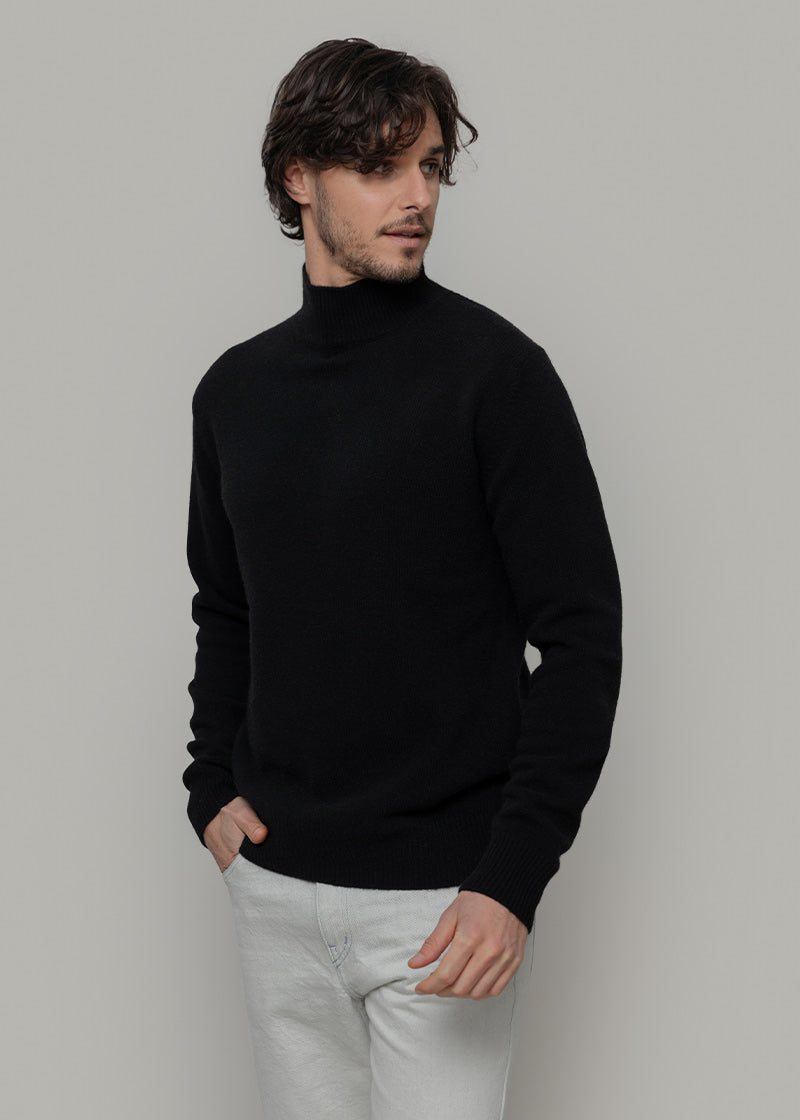 Blu Mora | Maglia Uomo Cashmere Rigenerato Clemente