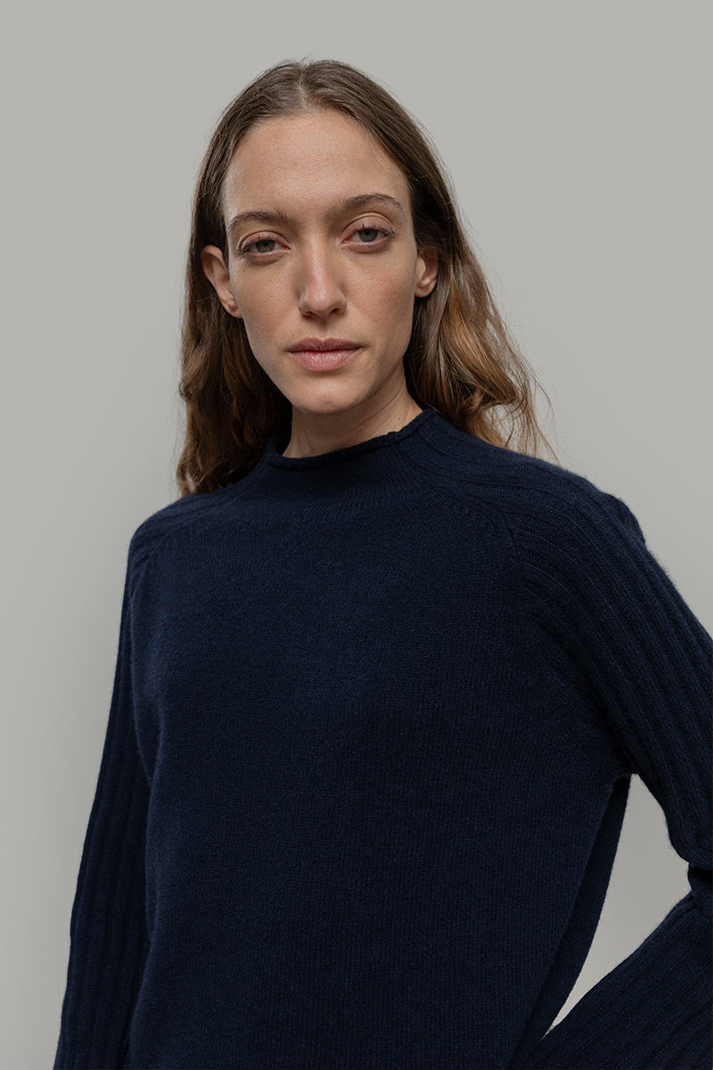Maglia Lupetto Donna Cashmere Rigenerato Loretta - Rifò Lab Moda circolare made in Italy