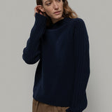 Maglia Lupetto Donna Cashmere Rigenerato Loretta - Rifò Lab Moda circolare made in Italy
