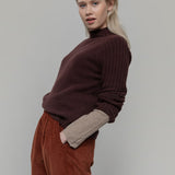 Maglia Lupetto Donna Cashmere Rigenerato Loretta - Rifò Lab Moda circolare made in Italy