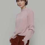 Maglia Lupetto Donna Cashmere Rigenerato Loretta - Rifò Lab Moda circolare made in Italy