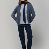 Maglione Alpaca Lana Donna Grigio Atena - Rifò Lab Moda circolare made in Italy