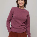 Maglia Donna Cashmere Rigenerato Edda - Rifò
Rosso Marsala