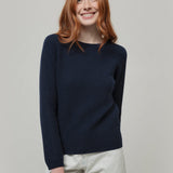 Maglia Donna Cashmere Rigenerato Giulietta  - Rifò Lab Moda circolare made in Italy
Blu Mora
