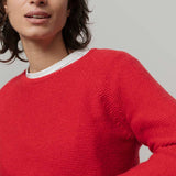 Maglia Girocollo Donna Cashmere Rigenerato Giulietta - Rifò Lab Moda circolare made in Italy
Rosso Papavero