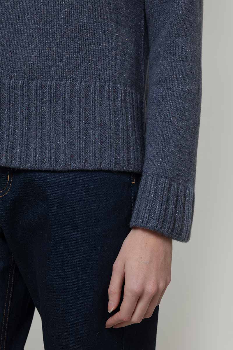 Maglia Cashmere Donna Donegal Girocollo Zaira - Rifò Lab Moda circolare made in Italy