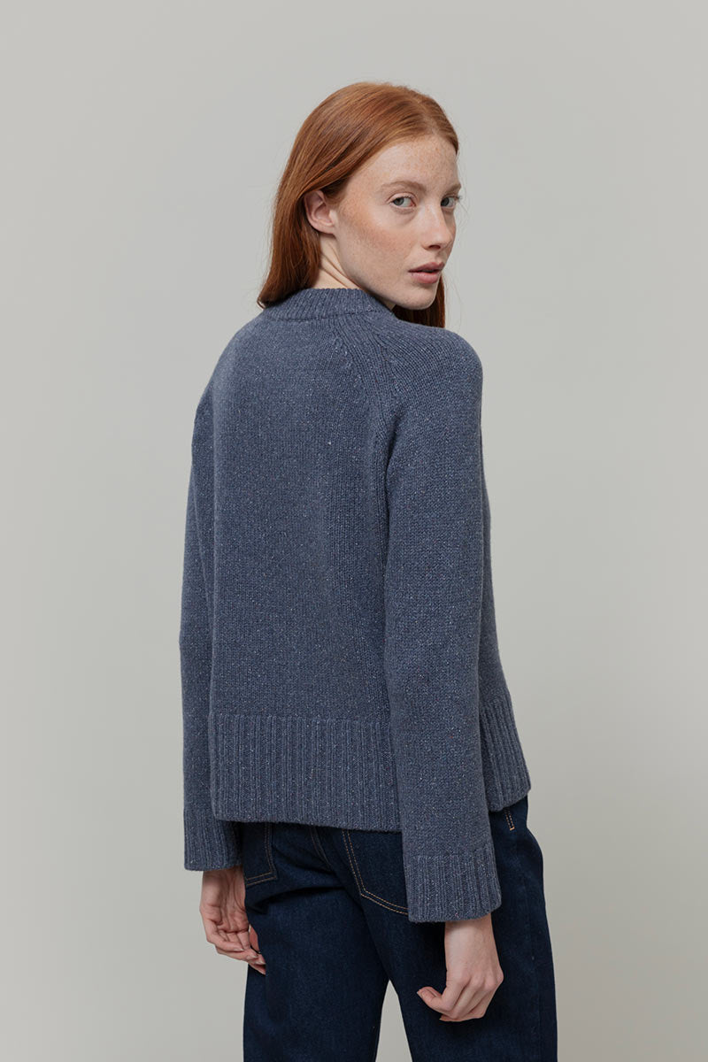 Maglia Cashmere Donna Donegal Girocollo Zaira - Rifò Lab Moda circolare made in Italy