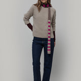 Maglia Cashmere Donna Donegal Girocollo Zaira - Rifò Lab Moda circolare made in Italy