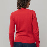 Maglia Donna Lana Rigenerata Laura - Rifò Lab Moda circolare made in Italy
Rosso Papavero