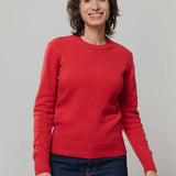 Maglia Donna Lana Rigenerata Laura - Rifò Lab Moda circolare made in Italy
Rosso Papavero