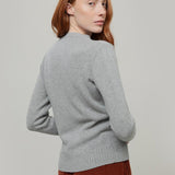 Grigio Calce | Maglia Donna Lana Rigenerata Laura